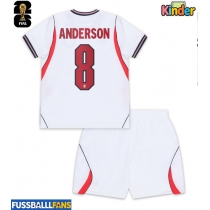 England Elliot Anderson #8 Heimtrikotsatz Kinder WM 2026 Kurzarm (+ Kurze Hosen)